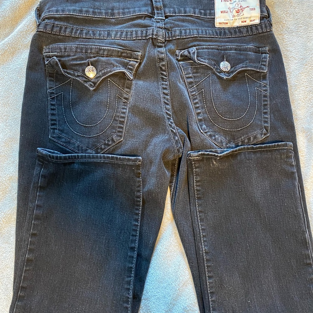 True Religion Black Denim Jeans